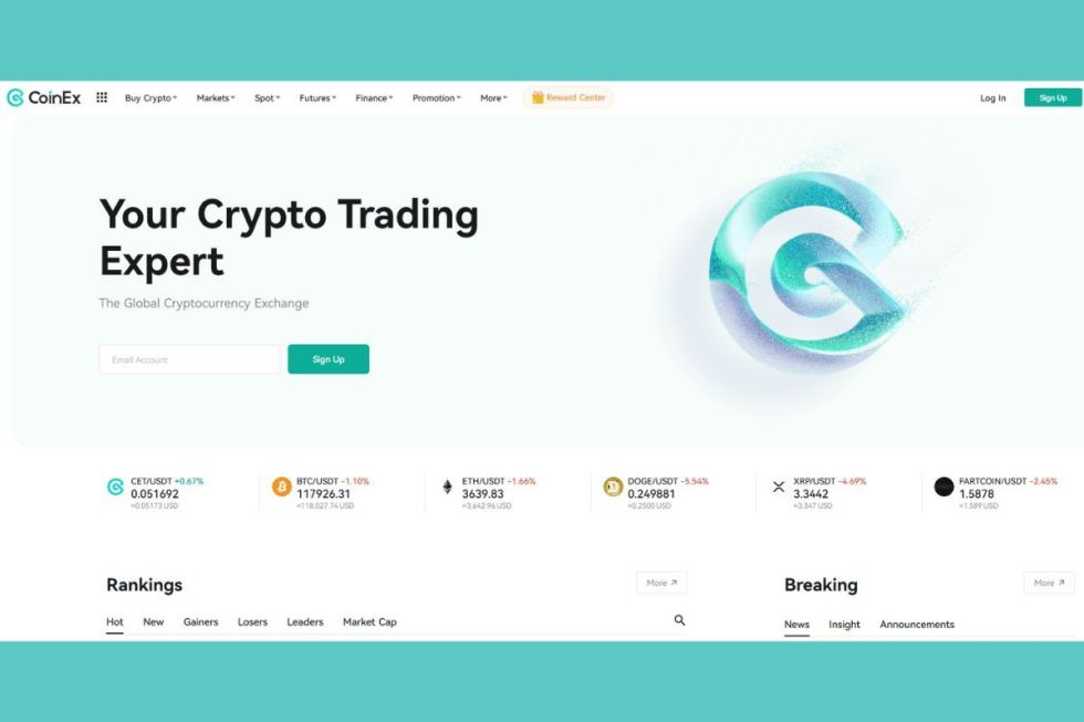 CoinEx πιστωτική κάρτα