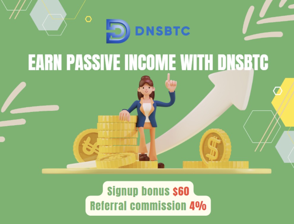 Earn Passive Income with DNSBTC