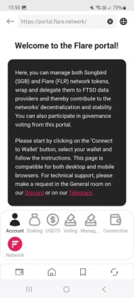 Flare portal URL search results