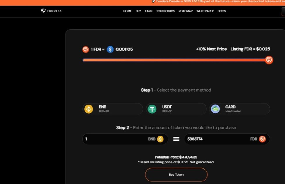 Fundera System ($FDR) 価格予測 (2028)