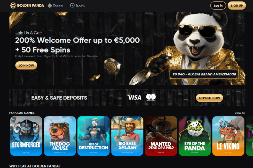 Golden Panda (2) online casino εξωτερικου