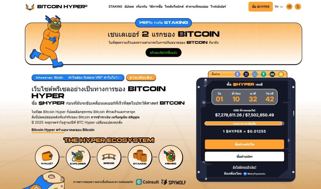 Bitcoin Hyper: ความหวังใหม่ท่ามกลางความไม่แน่นอนของตลาด