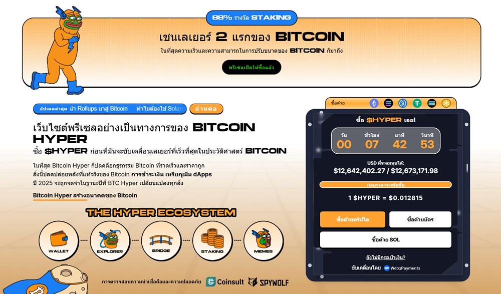 Bitcoin Hyper: Layer 2 ที่กำลังเขย่าตลาดคริปโต