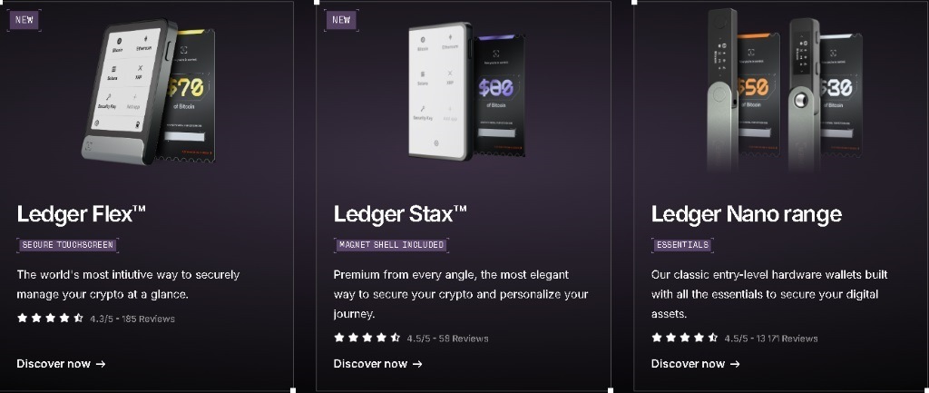 Hardvérové peňaženky pre Cardano