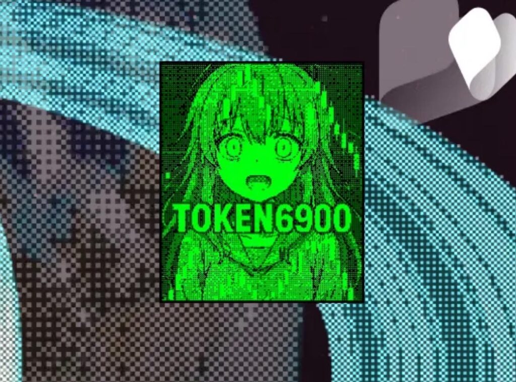 فتاة خائفة واسم عملة توكن 6900 (TOKEN6900)