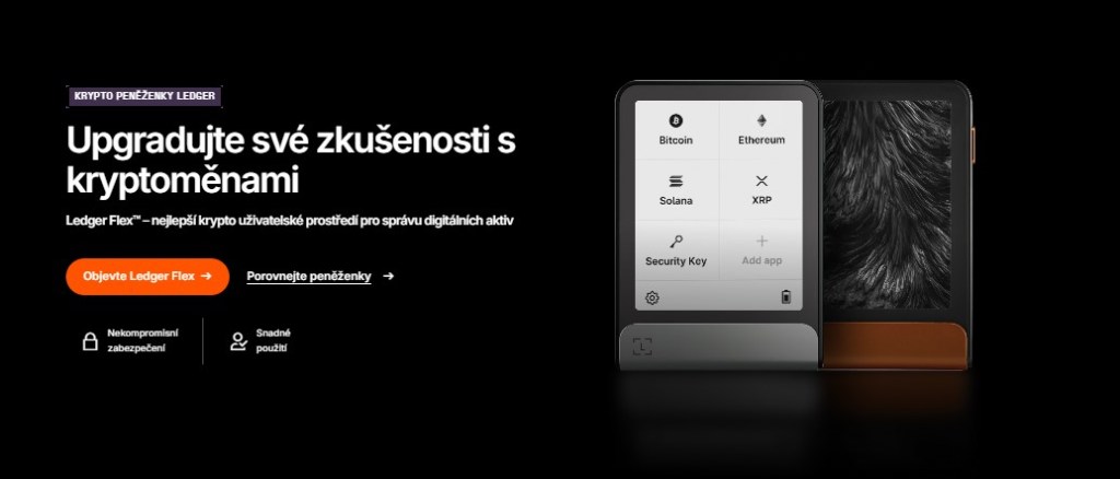 2. Ledger – Osobní standard bezpečnosti v krypto světě
