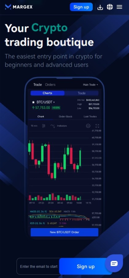 Margex giełdy kryptowalut z dźwignią krypto