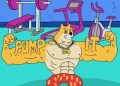 Maxi Doge vừa tập gym vừa săn chart