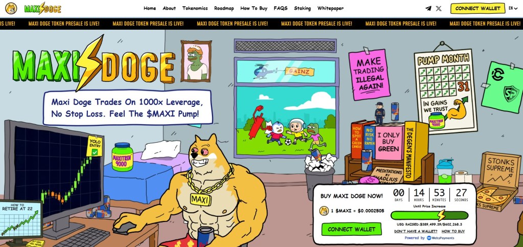 Maxi Doge – Telegram bot i memecoin na Solani u jednom