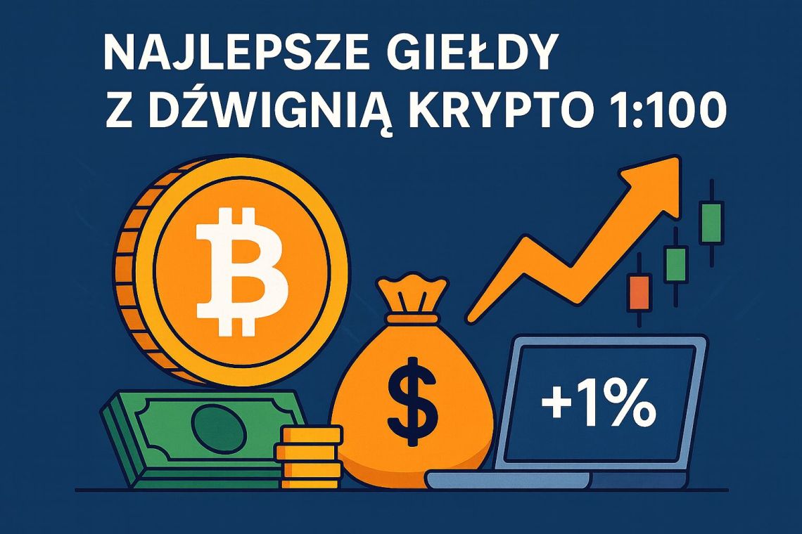 Najlepsze giełdy z dźwignią krypto 100X