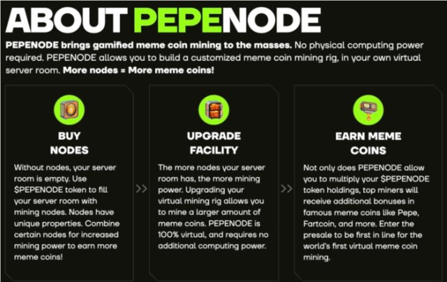 $PEPENODE Tokenomics and Staking