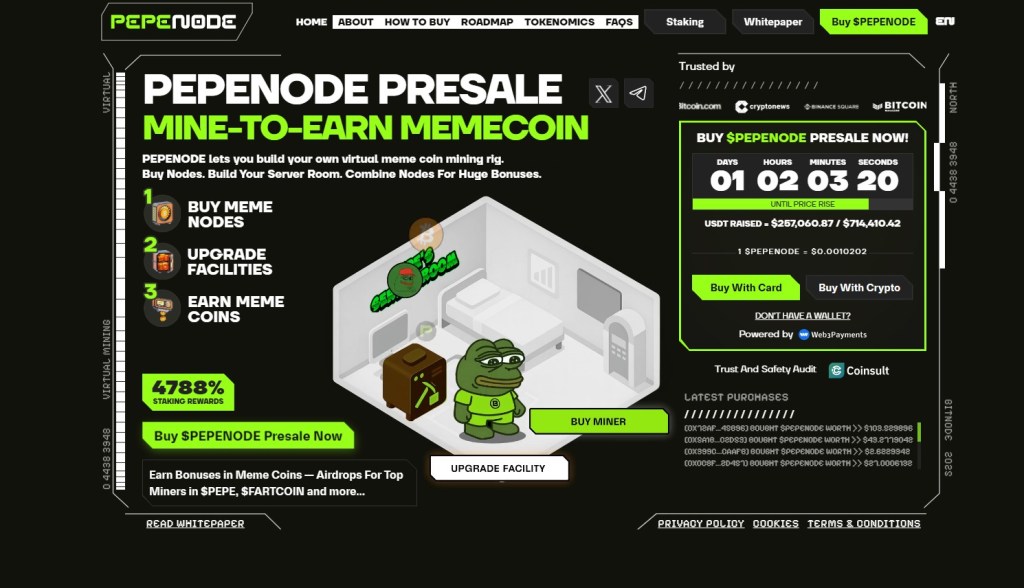 3. Korak – Povežite Best Wallet sa zvaničnim PEPENODE portalom