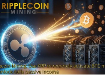 Ripplecoin Mining: Use XRP to remotely activate BTC miners. Achieve daily passive income