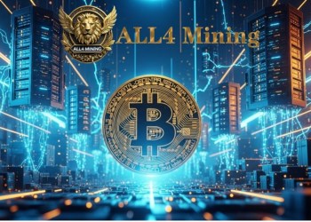 Bitcoin leads the new financial era. ALL4 mining yields high returns, earning $26,000 a day.