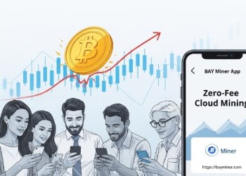 Retail Joins the Bitcoin Rally — BAY Miner Launches Zero-Fee Cloud Mining App for All