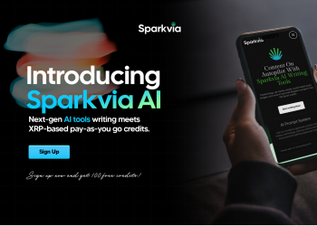 XRP News: Sparkvia AI Launches Groundbreaking AI Writing Platform on the XRP Ledger—Redefining Content Creation On-Chain
