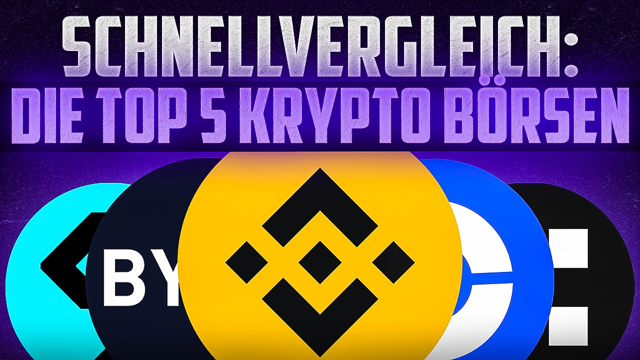 Schnellvergleich- Die Top 5 Krypto Börsen