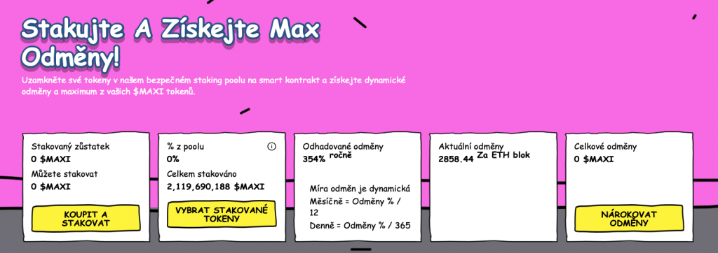 Staking $MAXI