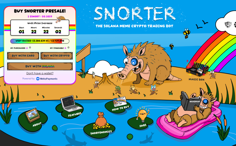 Snorter Token – Solana tirdzniecības bots ar reālu lietderību