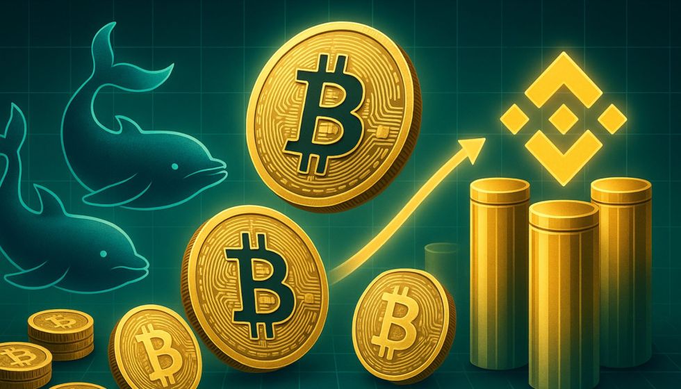Bitcoin Whales Take Over Binance: Average Deposit Size Jumps To 13.5 BTC