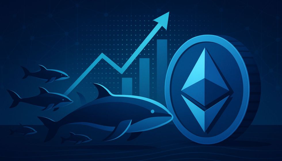 Ethereum Whales Add 1.80 Million ETH In 30 Days – Massive Accumulation Trend