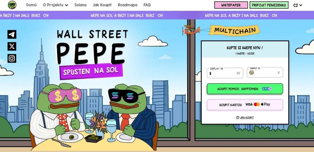 Wall Street Pepe (WEPE)
