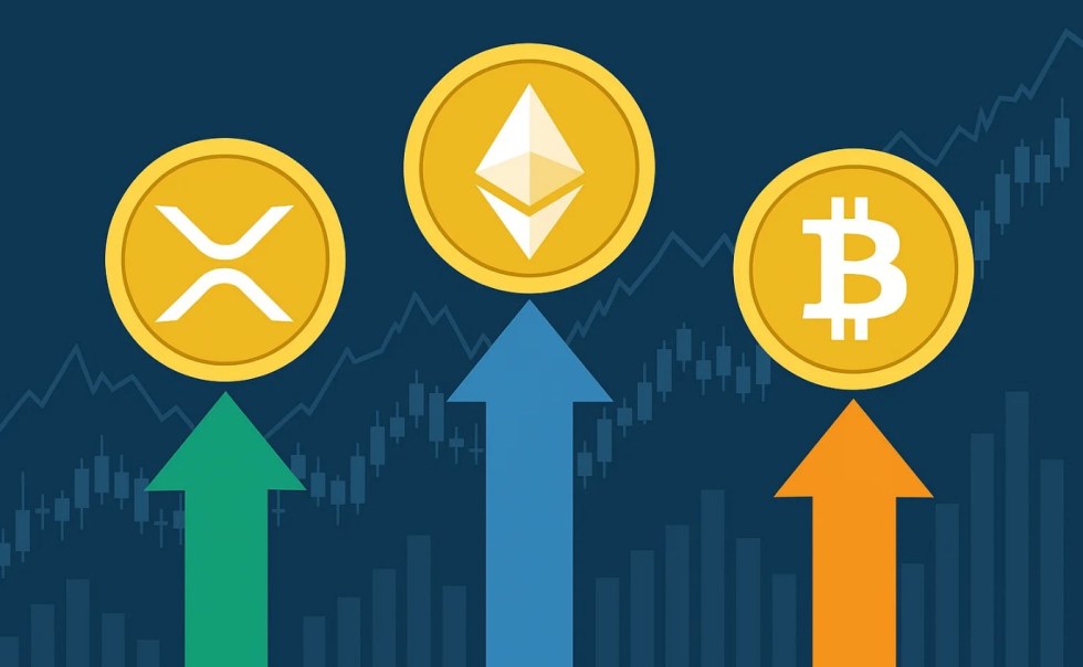 XRP、ETH、BTCは今週どれが市場をリード