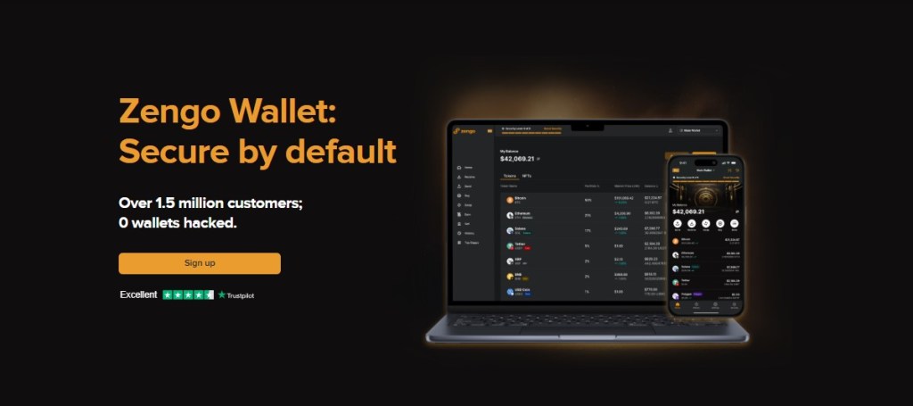 2. Zengo – DeFi wallet s technologií MPC pro začátečníky