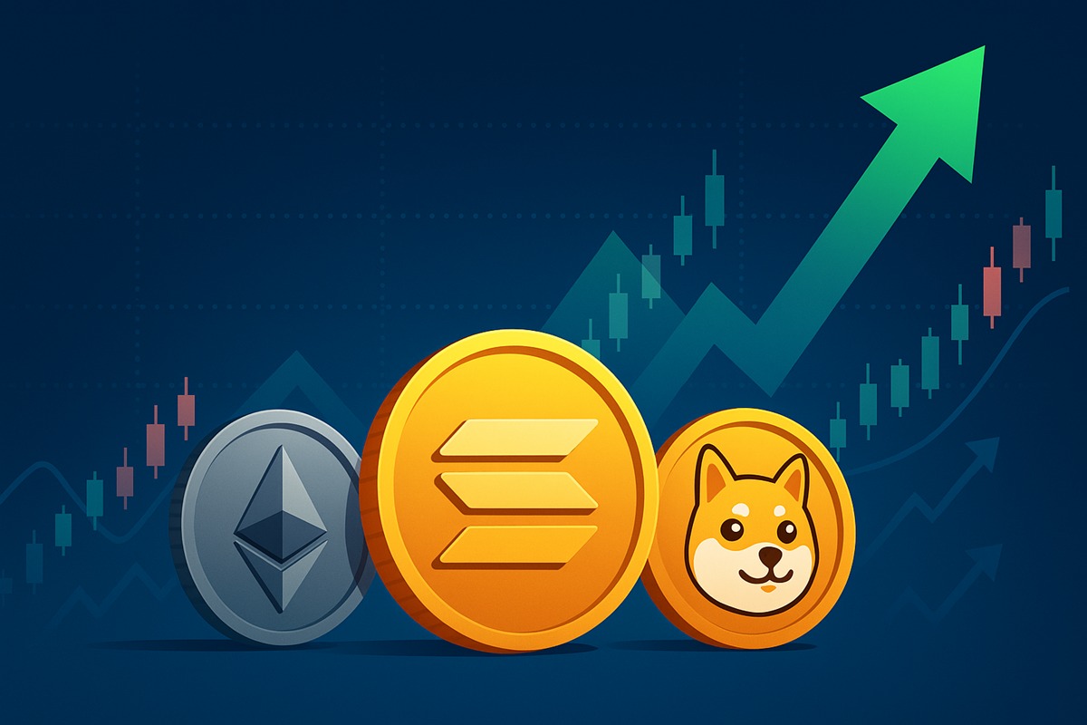 大きな利益を狙う投資家注目のアルトコイン3選 ─ Ethereum、Solana、Maxi Doge