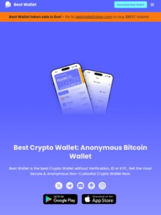 baixar o app da Best Wallet para comprar Maxi Doge