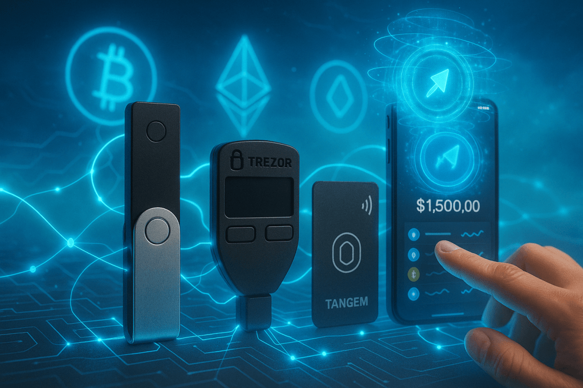 بهترین کیف پول  بیت کوین در سال ۲۰۲۵: انتخاب برتر برای مبتدیان، تریدرها و هولدرها