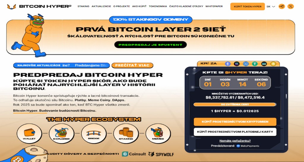 Čo je Bitcoin Hyper?