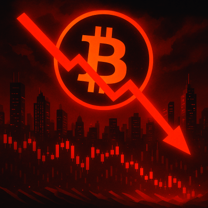 Crypto Market Plunges Nearly 6% as Trump’s Tariffs and Fed Policy Shake Investor Confidence