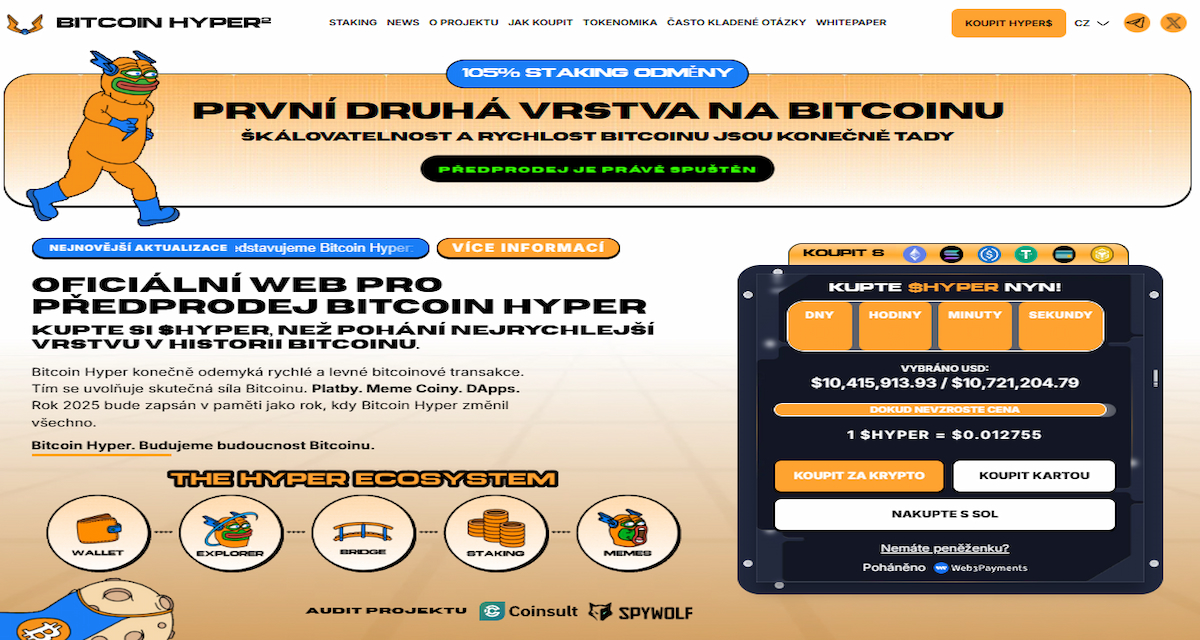 Bitcoin Hyper: nový uchazeč v blockchainovém závodě