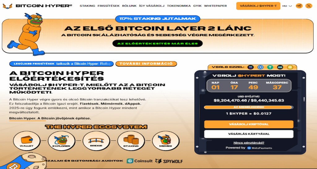 Mit fejleszt a Bitcoin Hyper