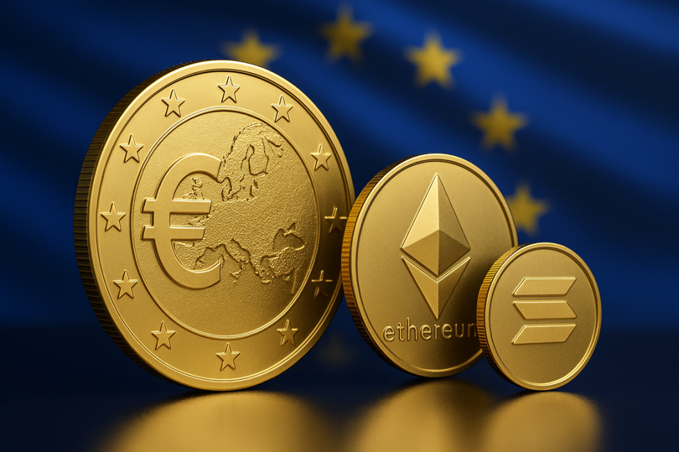 Ethereum Solana news digital Euro