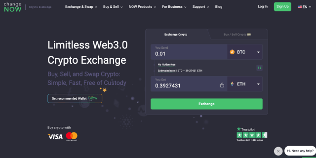 changenow официална страница