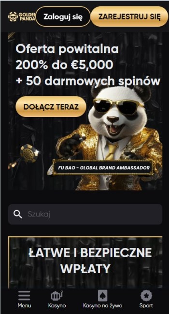 golden panda strona główna
