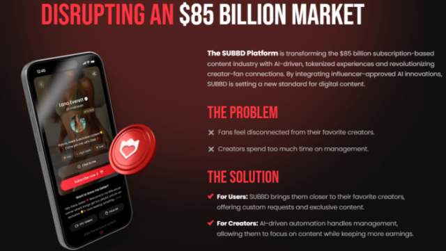 The SUBBD platform.