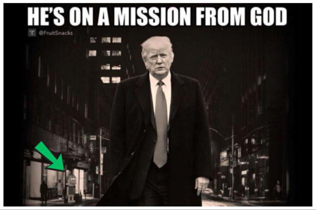 Donald Trump features Pepe in Truth Social post.