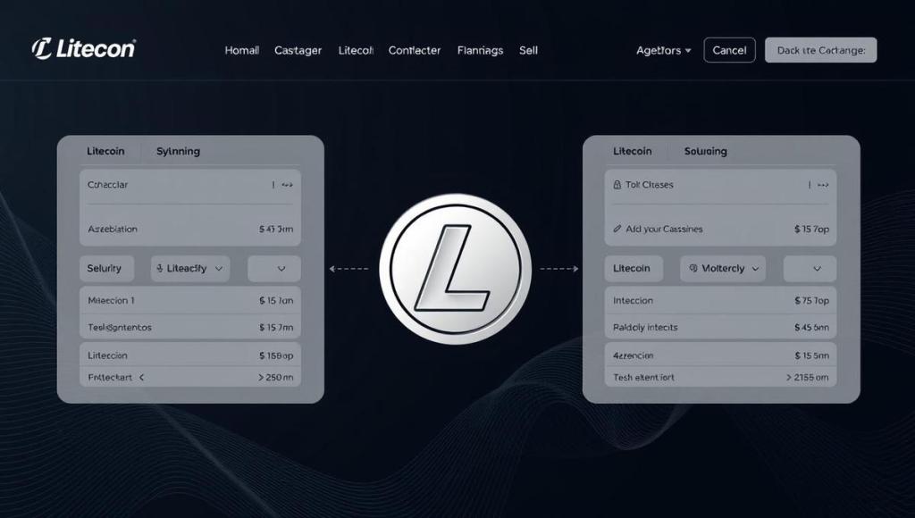 Litecoin nasıl alınır – rəqəmsal birjada LTC əməliyyat paneli