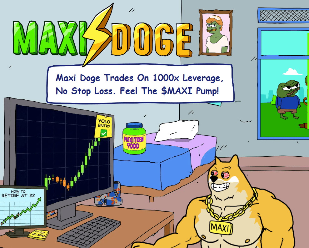 Maxi Doge meme example.