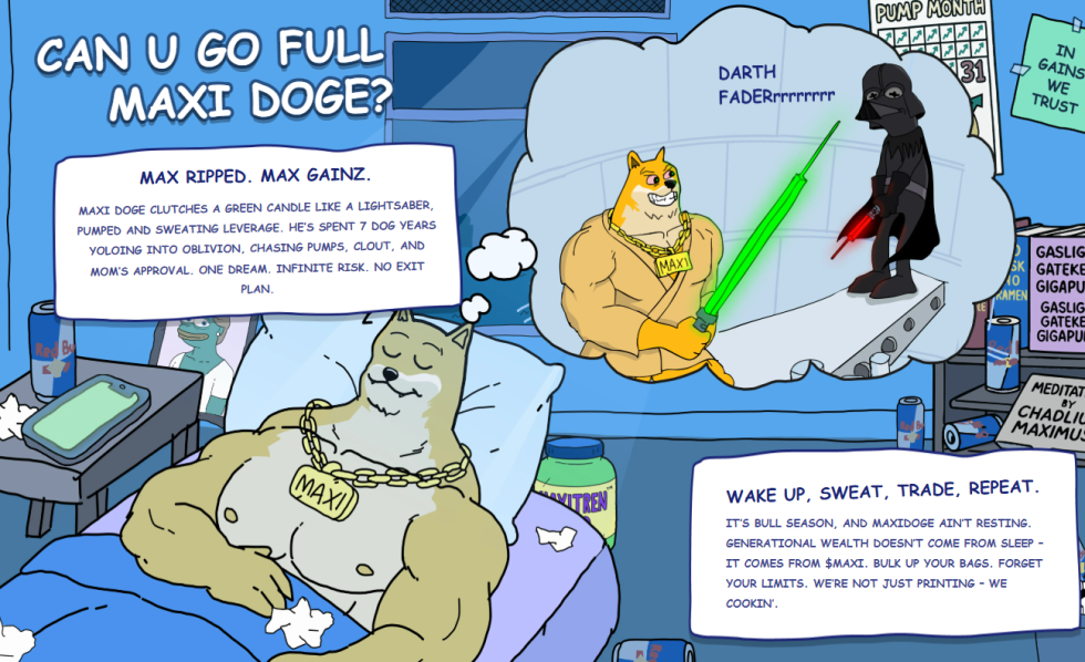 Maxi Doge – galvenās iezīmes