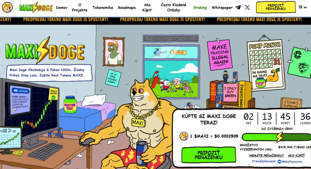 Maxi Doge – meme veterán s reálnym utility