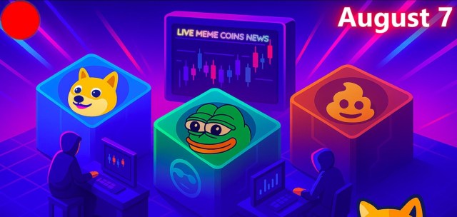 Best Meme Coins Live News Today: Latest Opportunities & Updates (August 7)