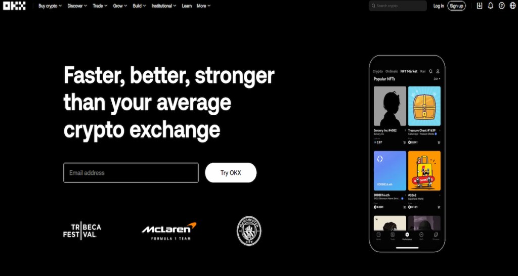 4. OKX Wallet – Web και mobile wallet με άμεση σύνδεση σε ανταλλακτήριο και γρήγορες συναλλαγές