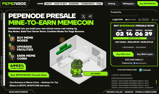 PEPENODE-presale-website