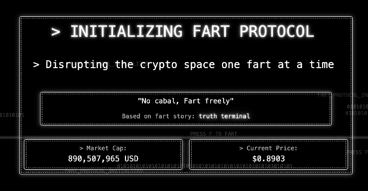 fartcoin solana meme coiny
