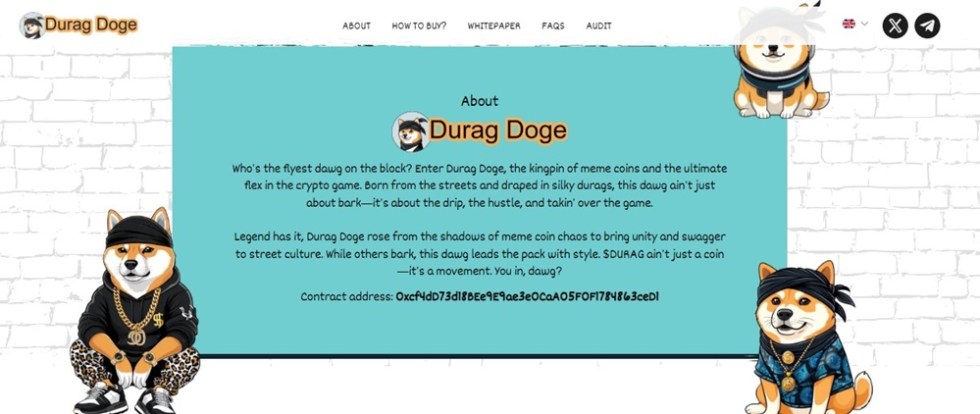 การวิเคราะห์ราคา Durag Doge ($DURAG) โดยละเอียด