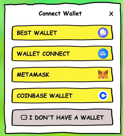 เชื่อมต่อ wallet กับหน้า presale